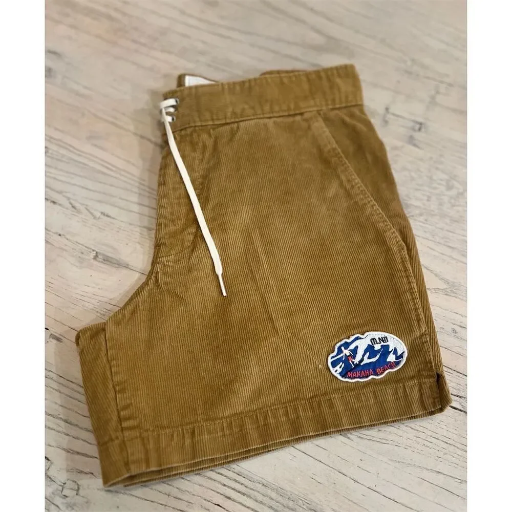 PALACE x GAP Men's Corduroy Cargo Shorts Size 30 Acorn Brown Fall 2014